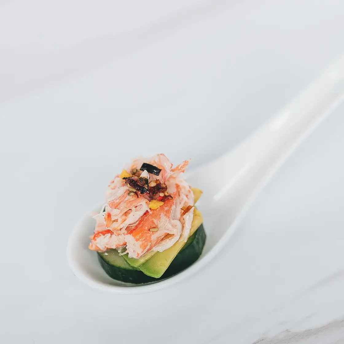 Spicy California Roll Bites