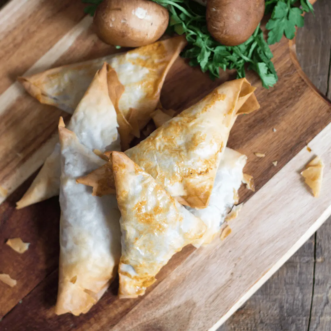 Mushroom bourekas