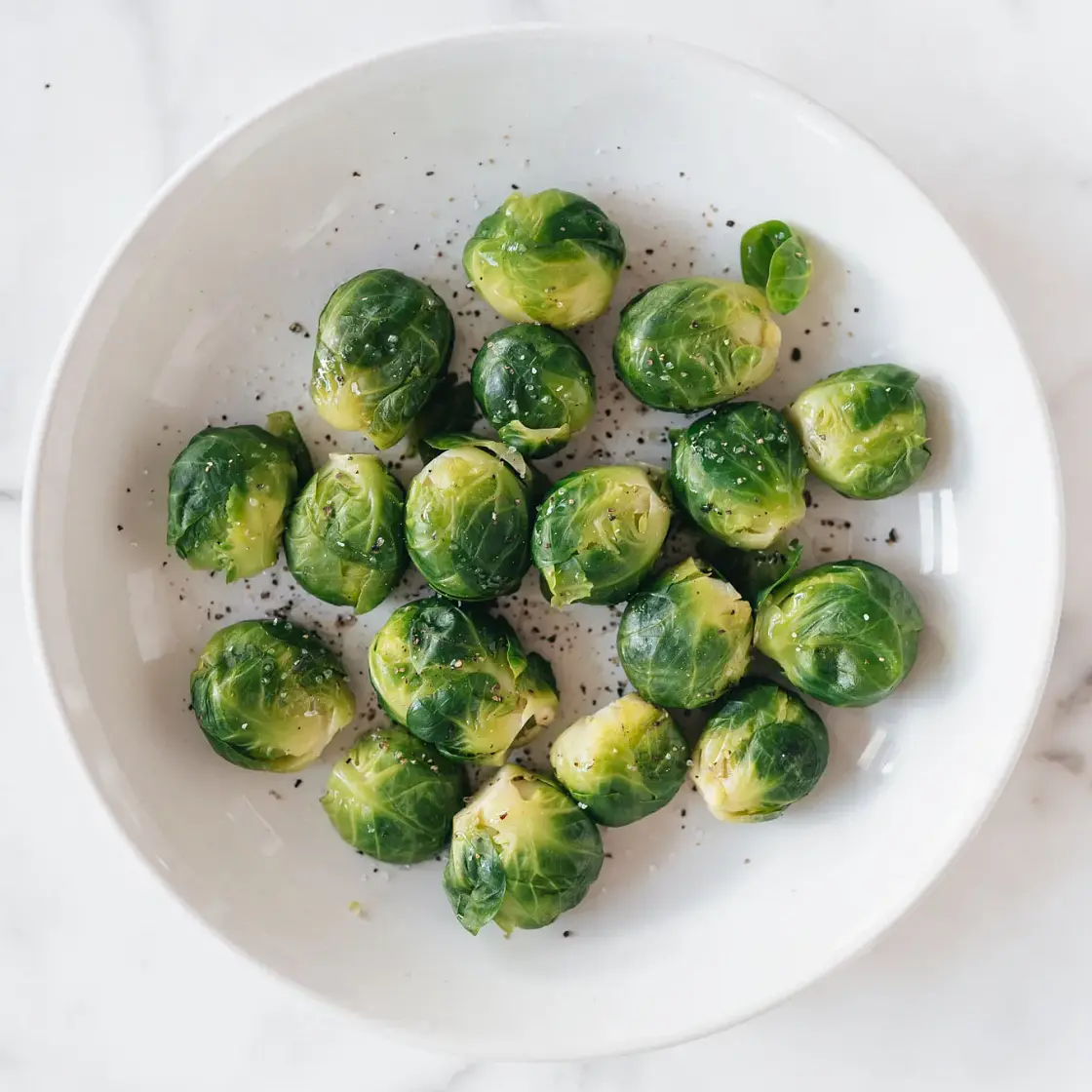 Air Fryer Smashed Brussels Sprouts