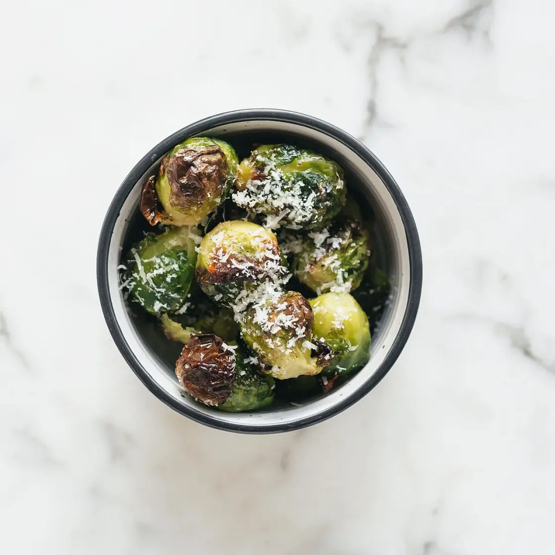 Air Fryer Smashed Brussels Sprouts