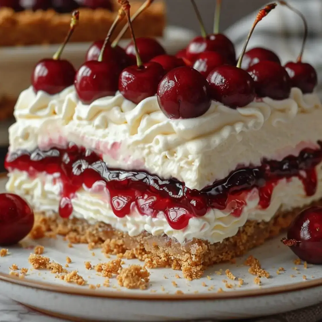 The Ultimate Cherry Yum Yum No-Bake Dessert You Must Try