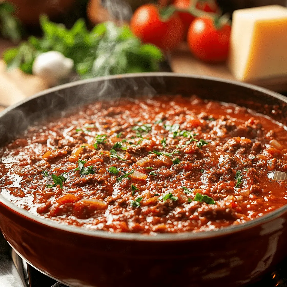 The Best Homemade Spaghetti Sauce Recipe