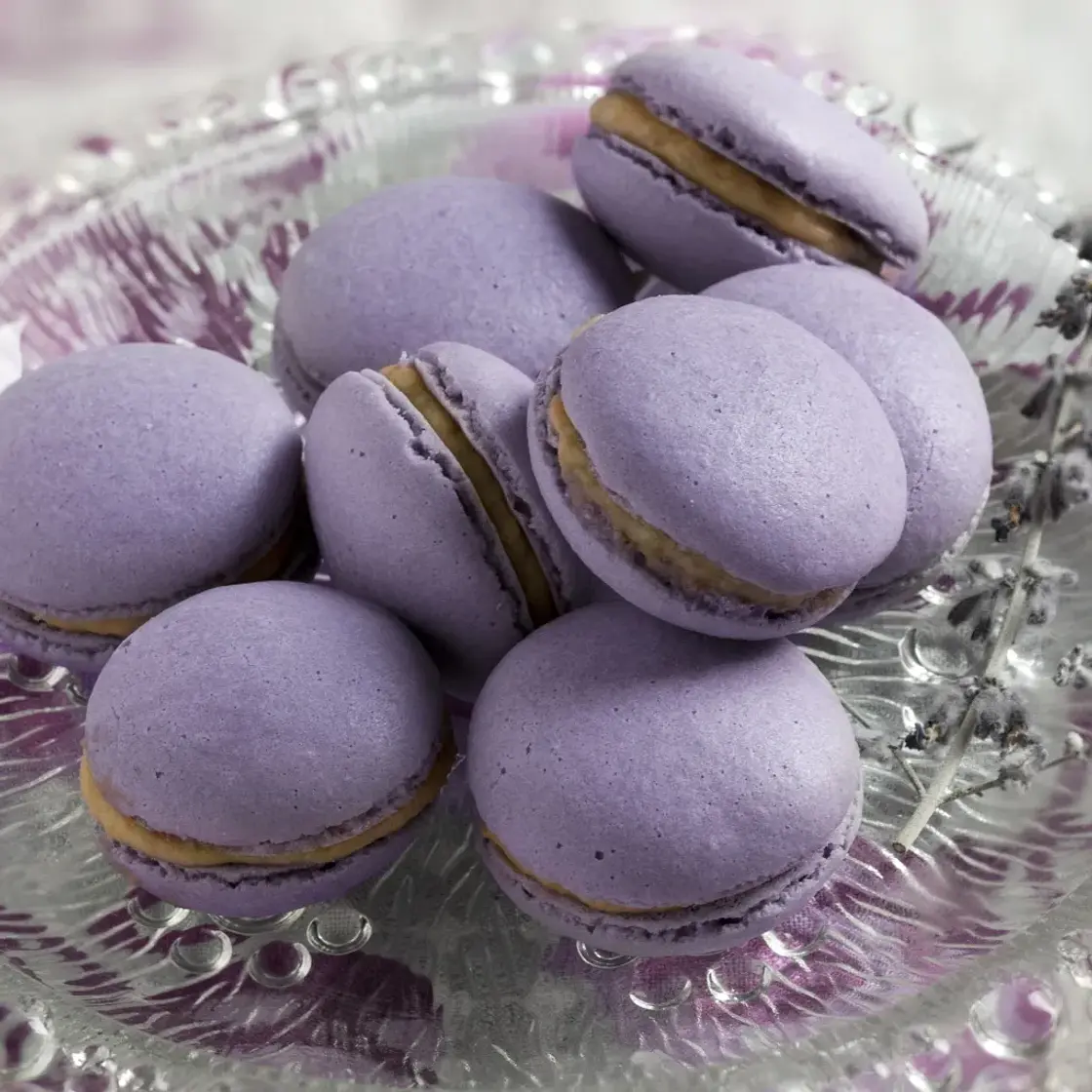 Macarons foie gras / figues