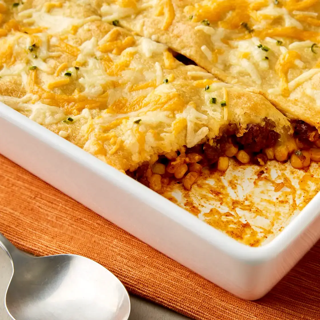 Mexican Crescent Casserole