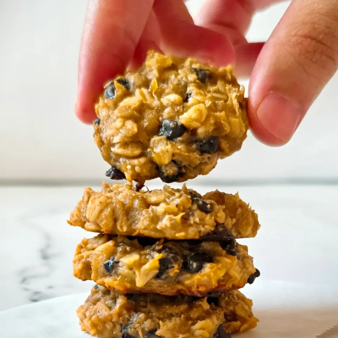 EASY Oatmeal Banana Cookies Recipe