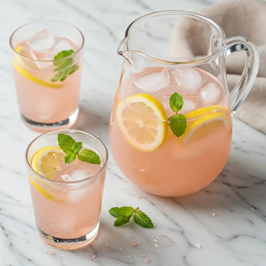 Pink Salt Lemonade