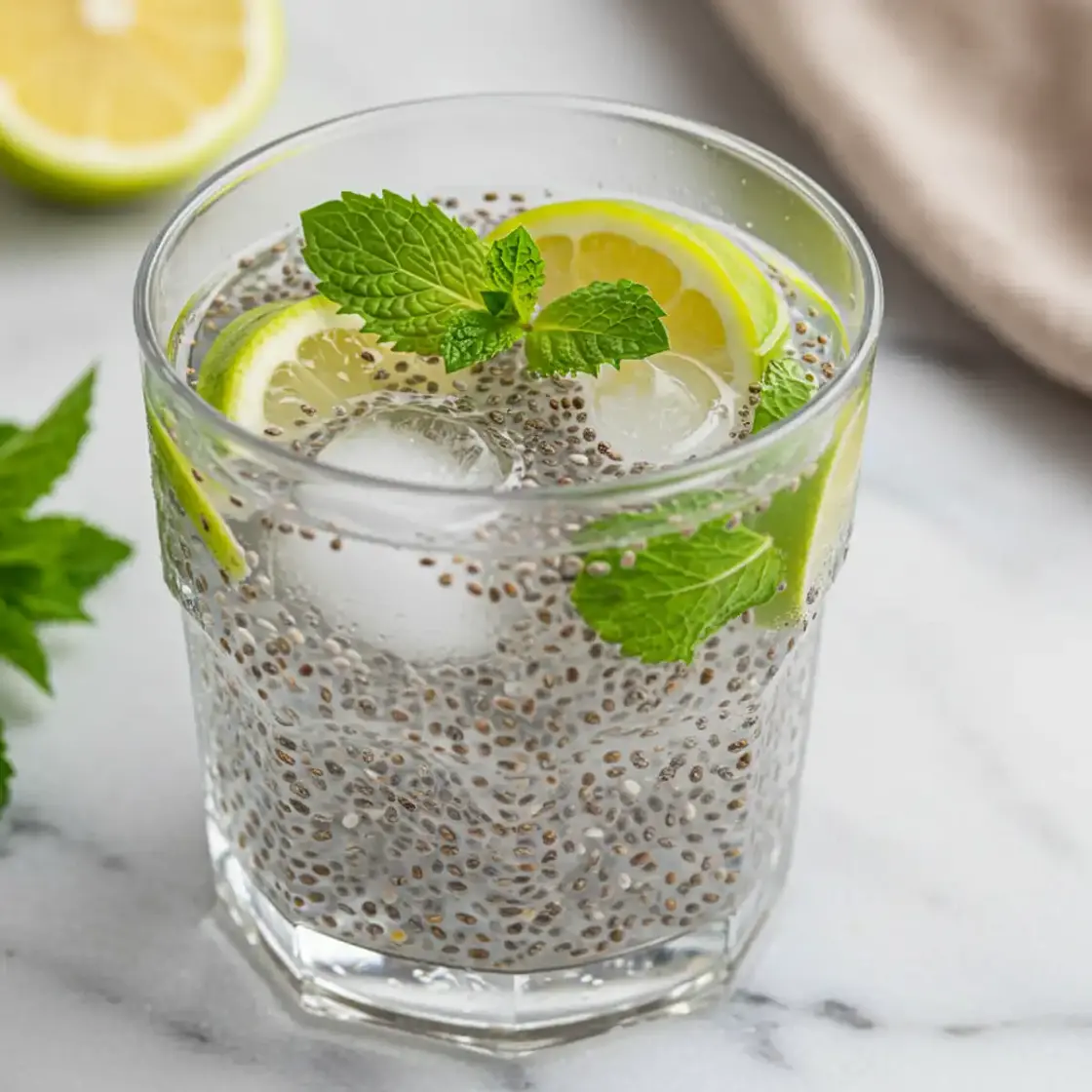 Chia Seeds and Coconut Water