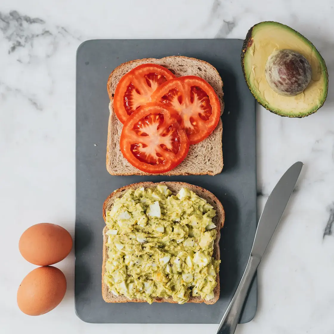 Avocado Egg Salad Sandwich