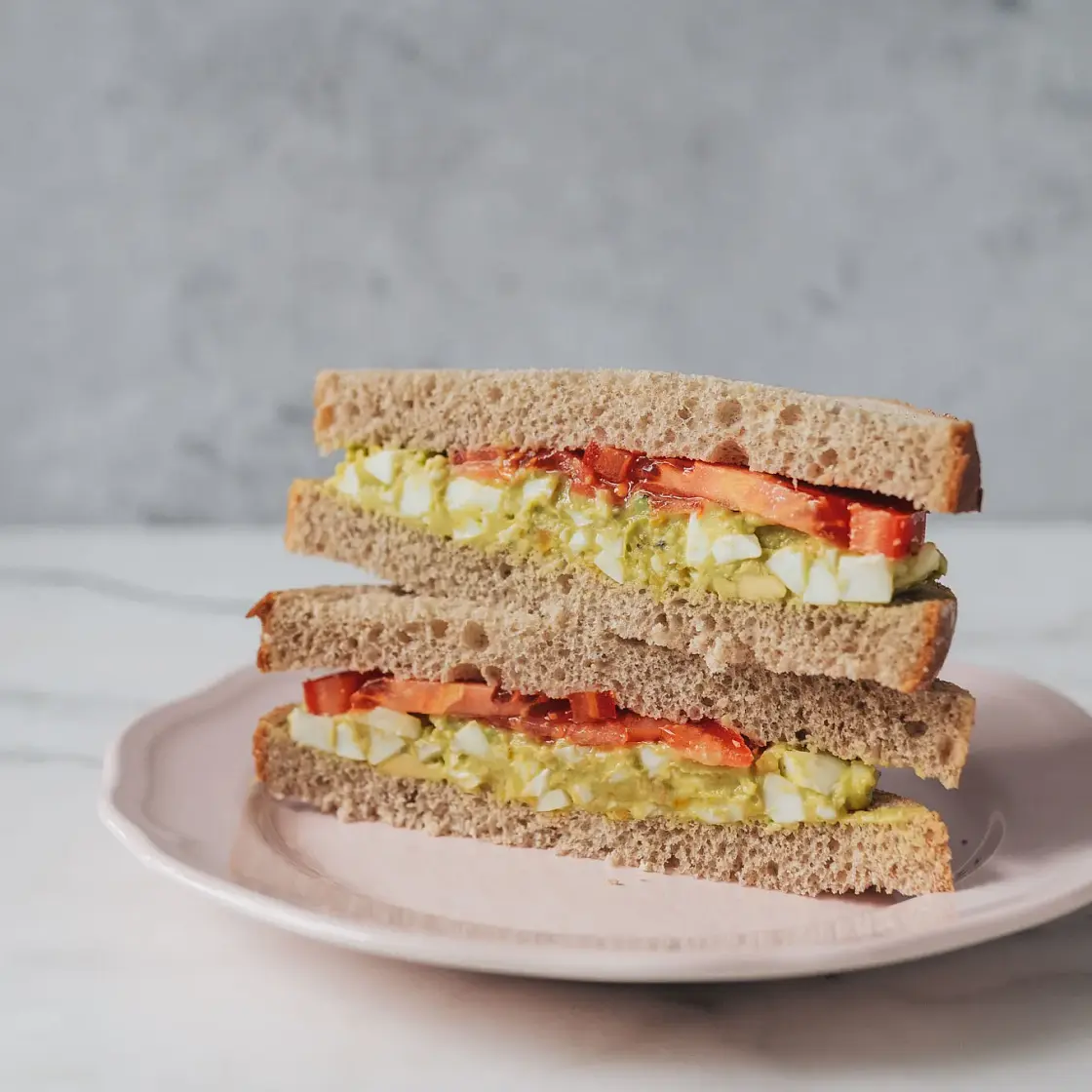 Avocado Egg Salad Sandwich
