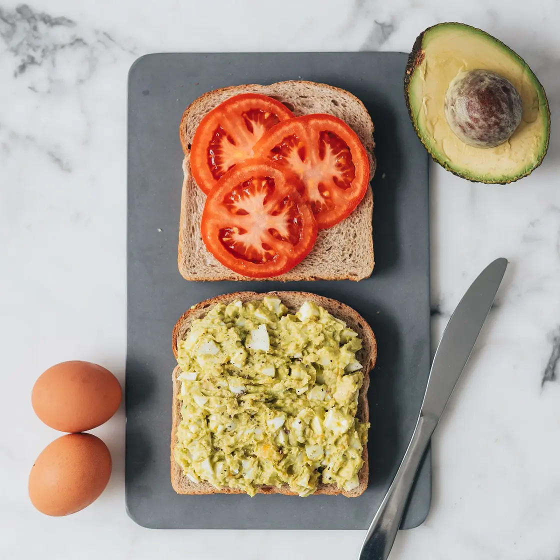 Avocado Egg Salad Sandwich