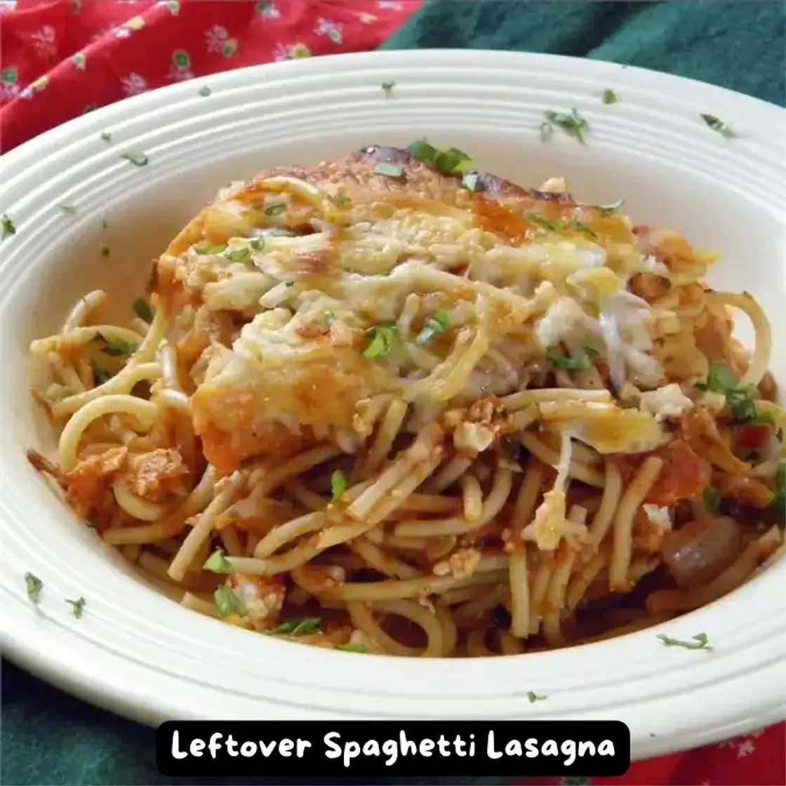 The Best Leftover Spaghetti Lasagna Recipe