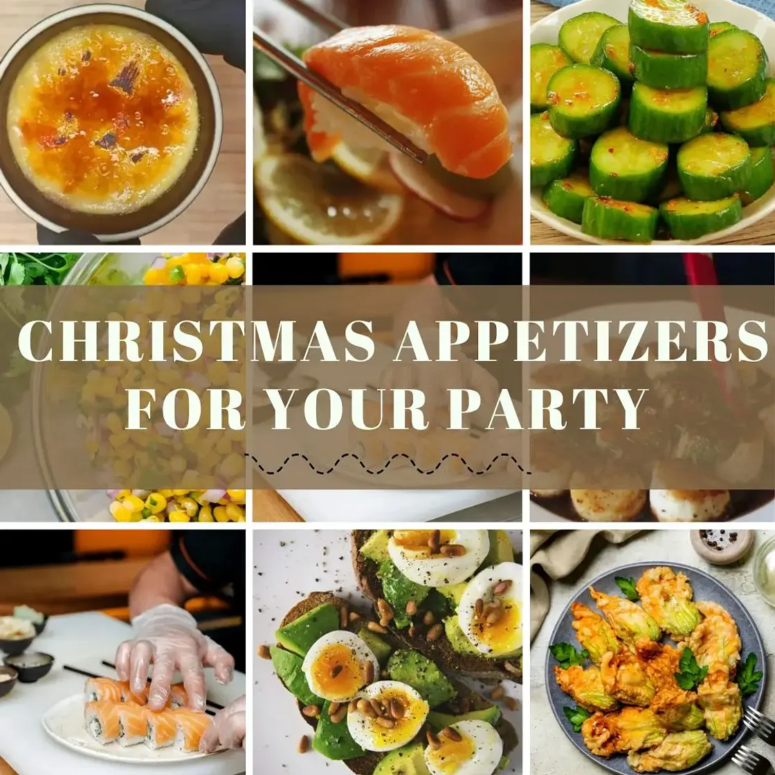 22 Xmas Appetizers For Your Holiday Party November 24, 2025