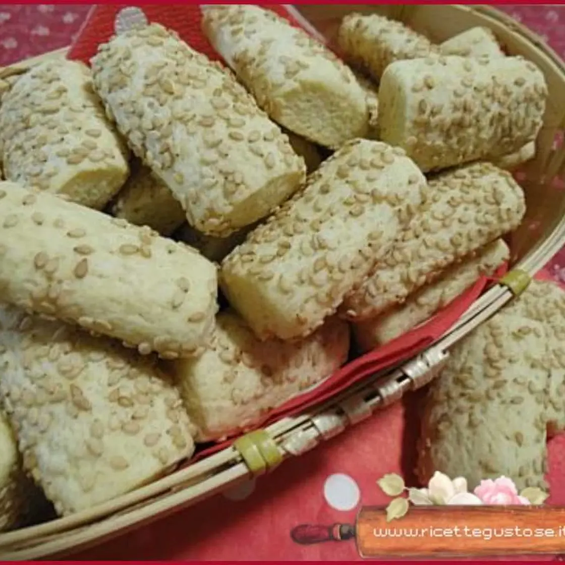 Ricetta biscotti sesamini