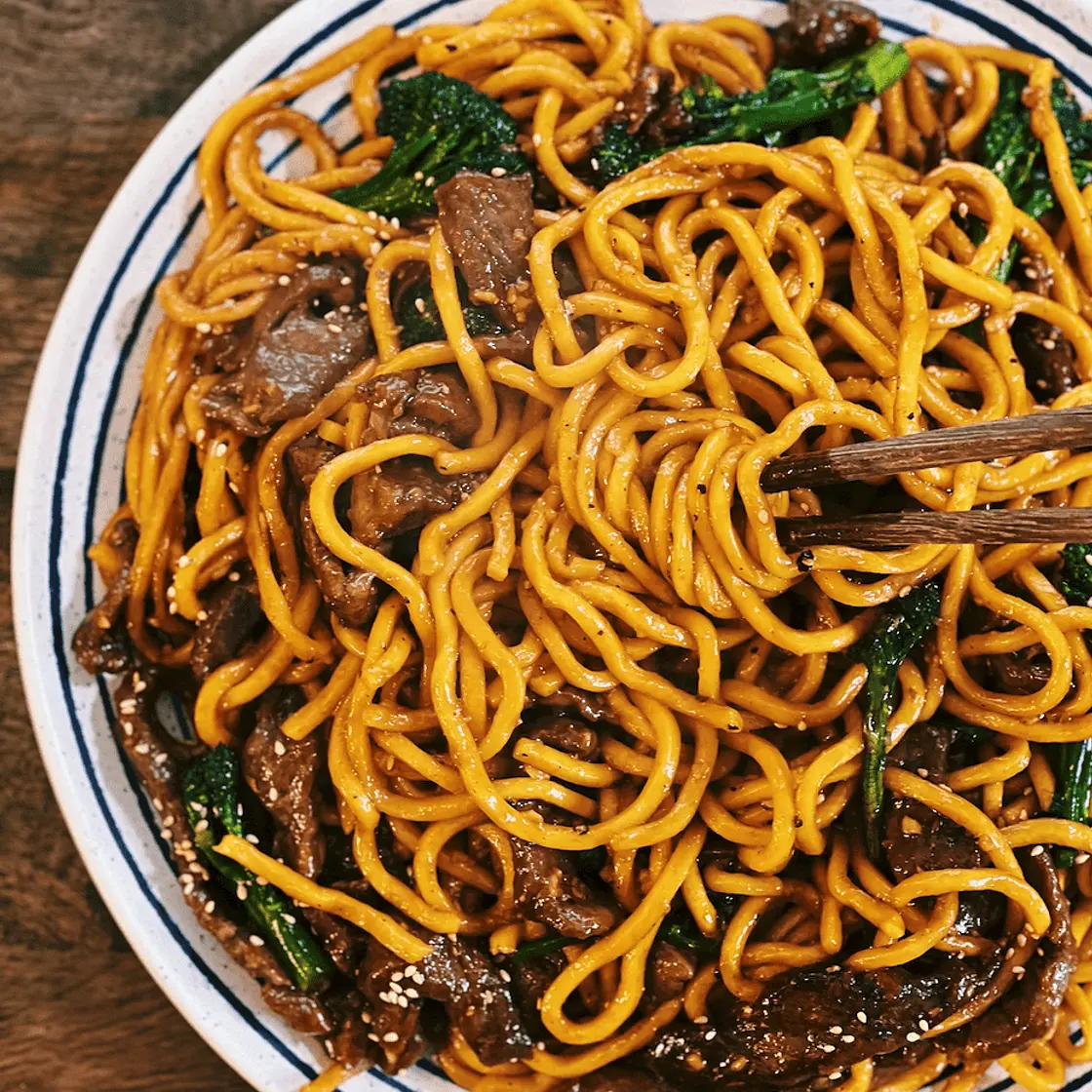 Beef and Broccoli Noodles