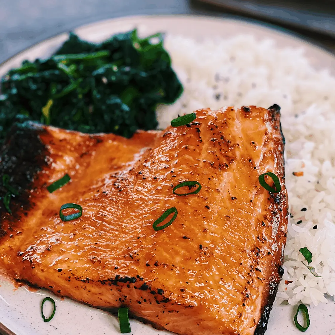 Miso-Glazed Salmon