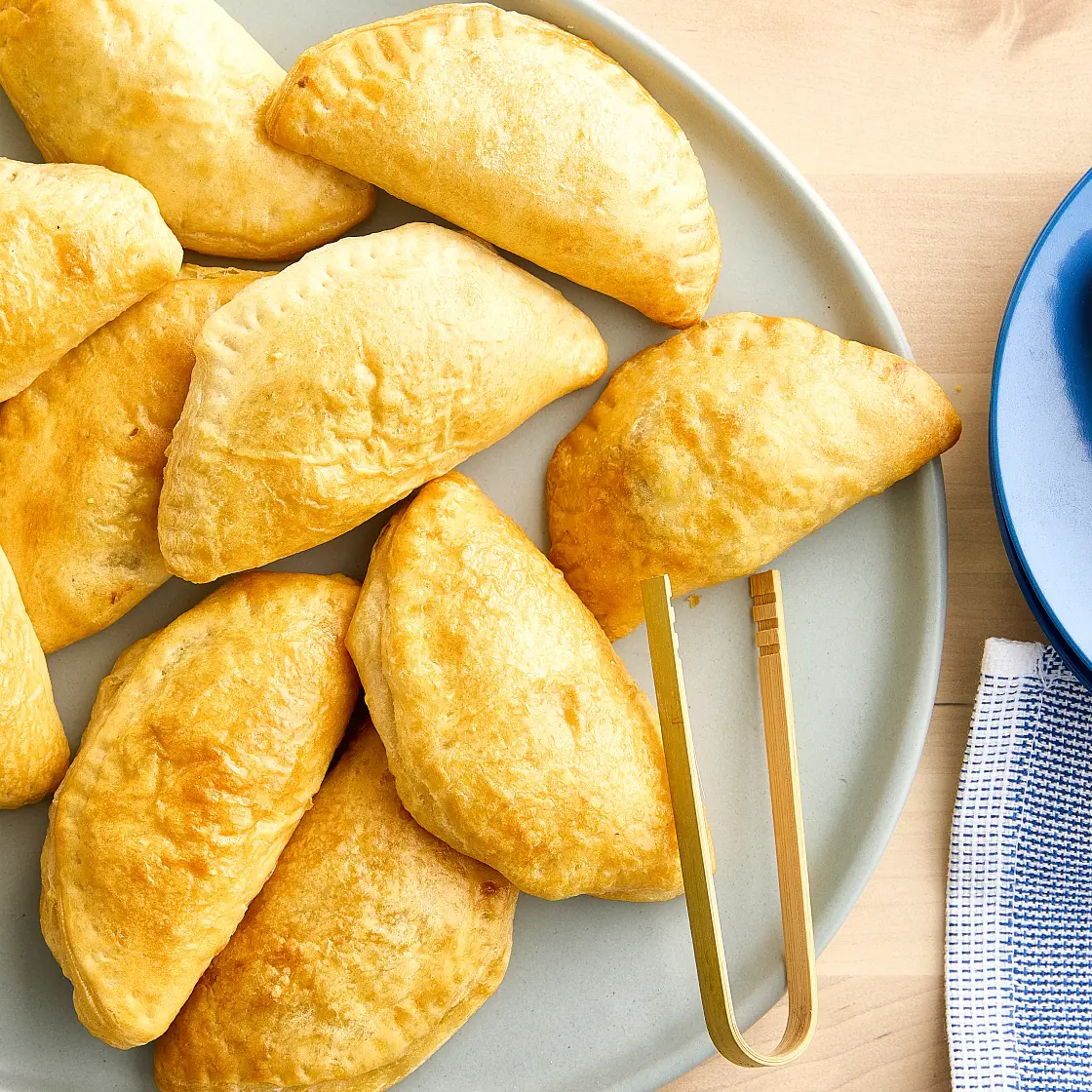Leftover Pot Roast-Stuffed Biscuit Foldovers
