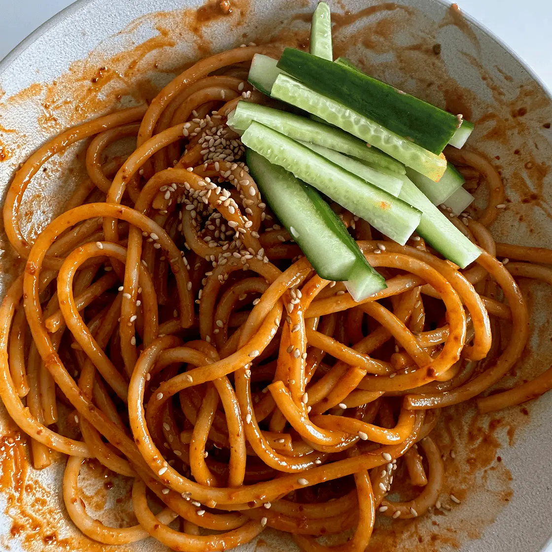 Peanut Butter Chili Oil Noodles