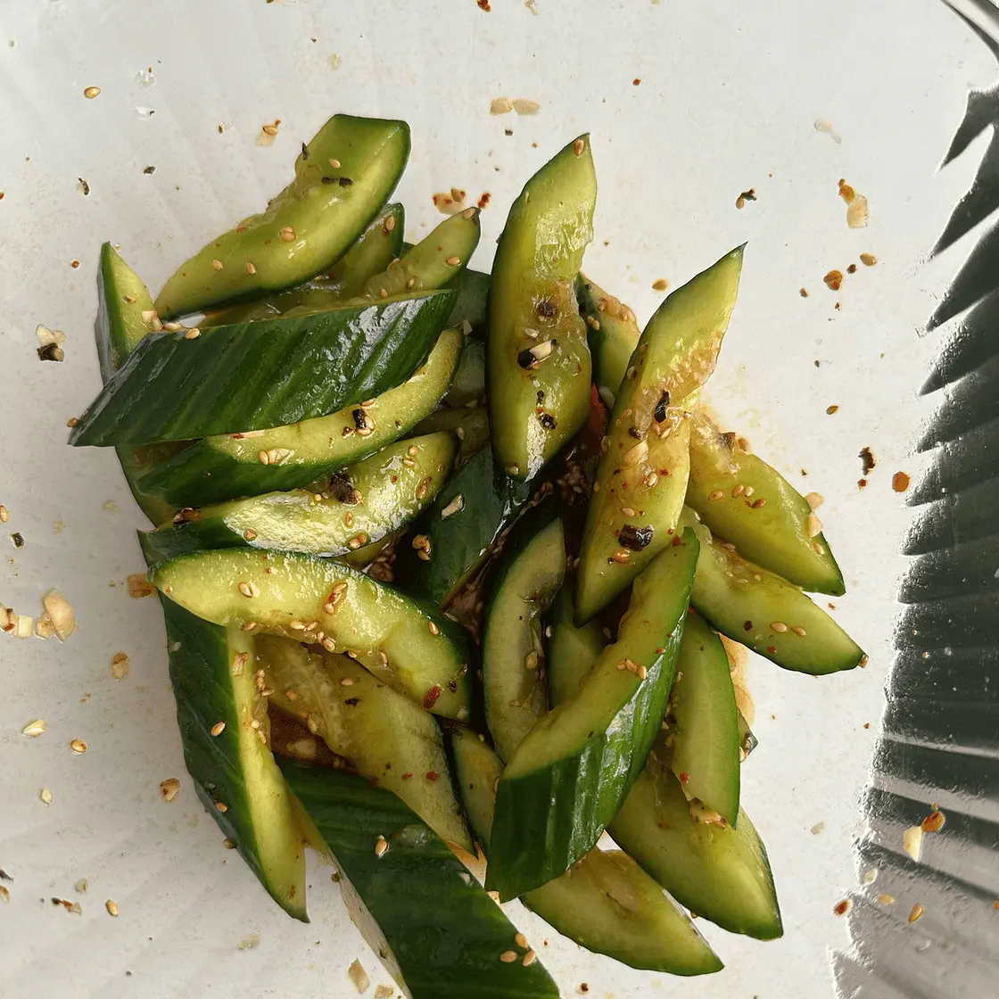 Chinese Smashed Cucumber Salad