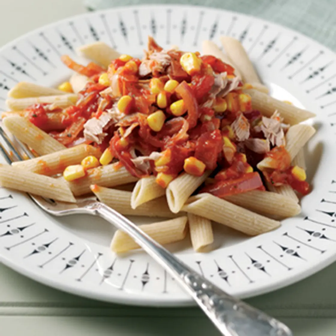 Tasty tuna and sweetcorn pasta recipe