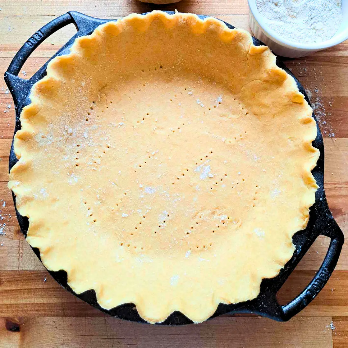Easy Fresh Milled Flour Pie Crust