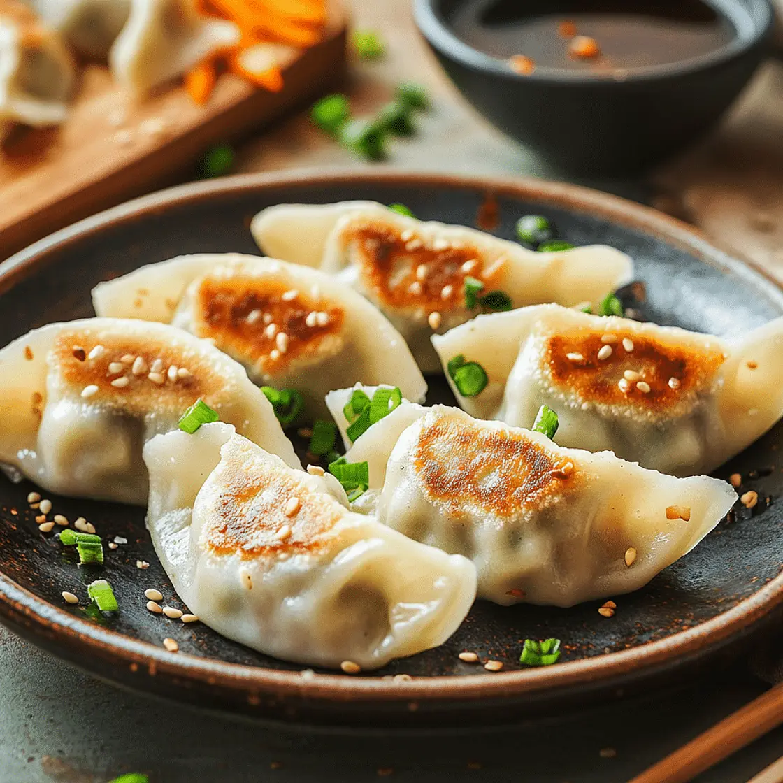 Easy Potsticker Chinese Dumplings Jiaozi