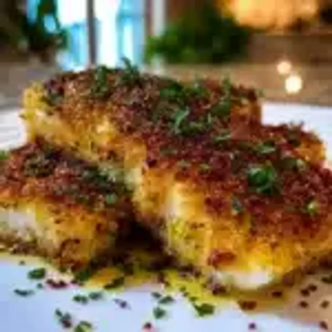 Parmesan Crusted Cod