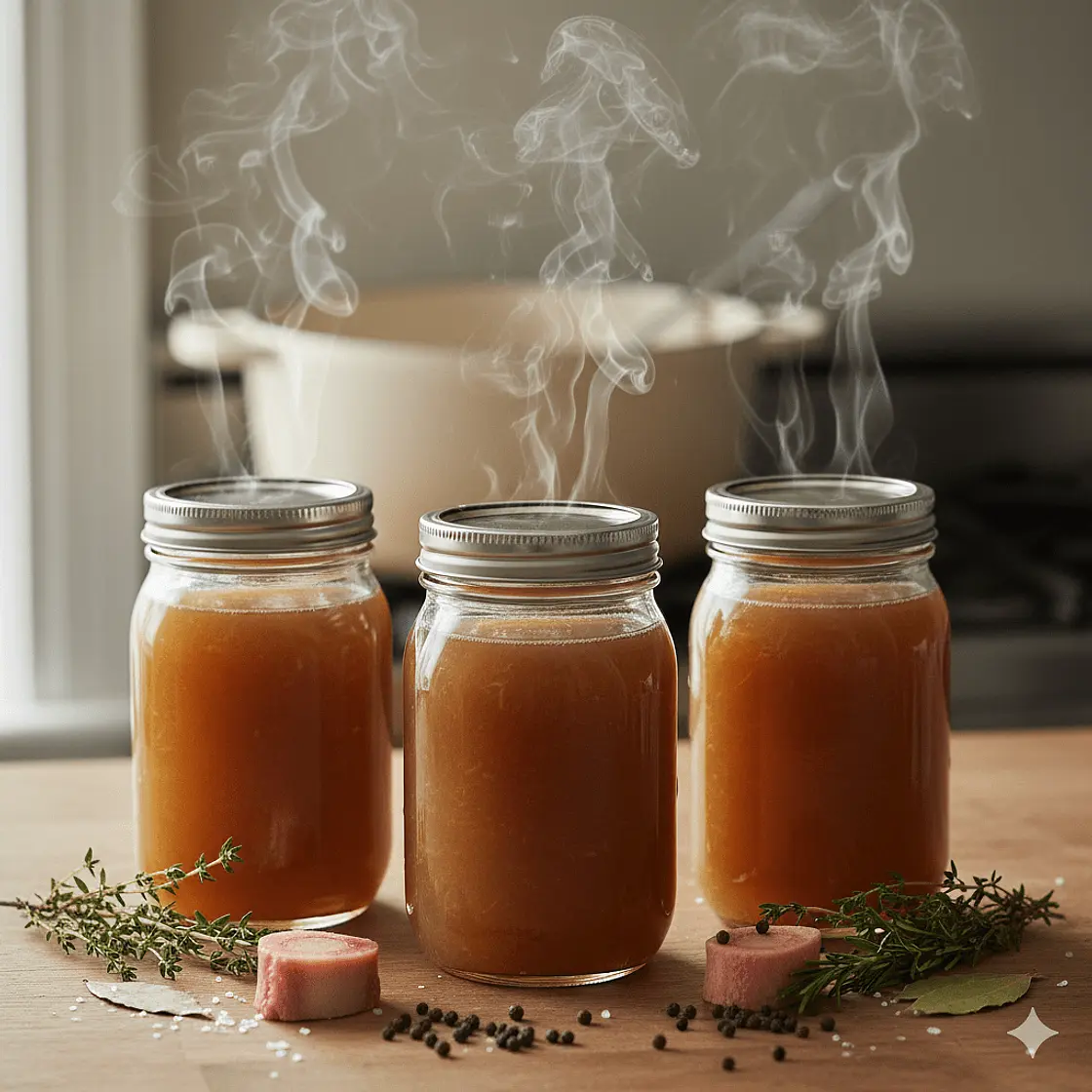 Gelatinous Beef Broth