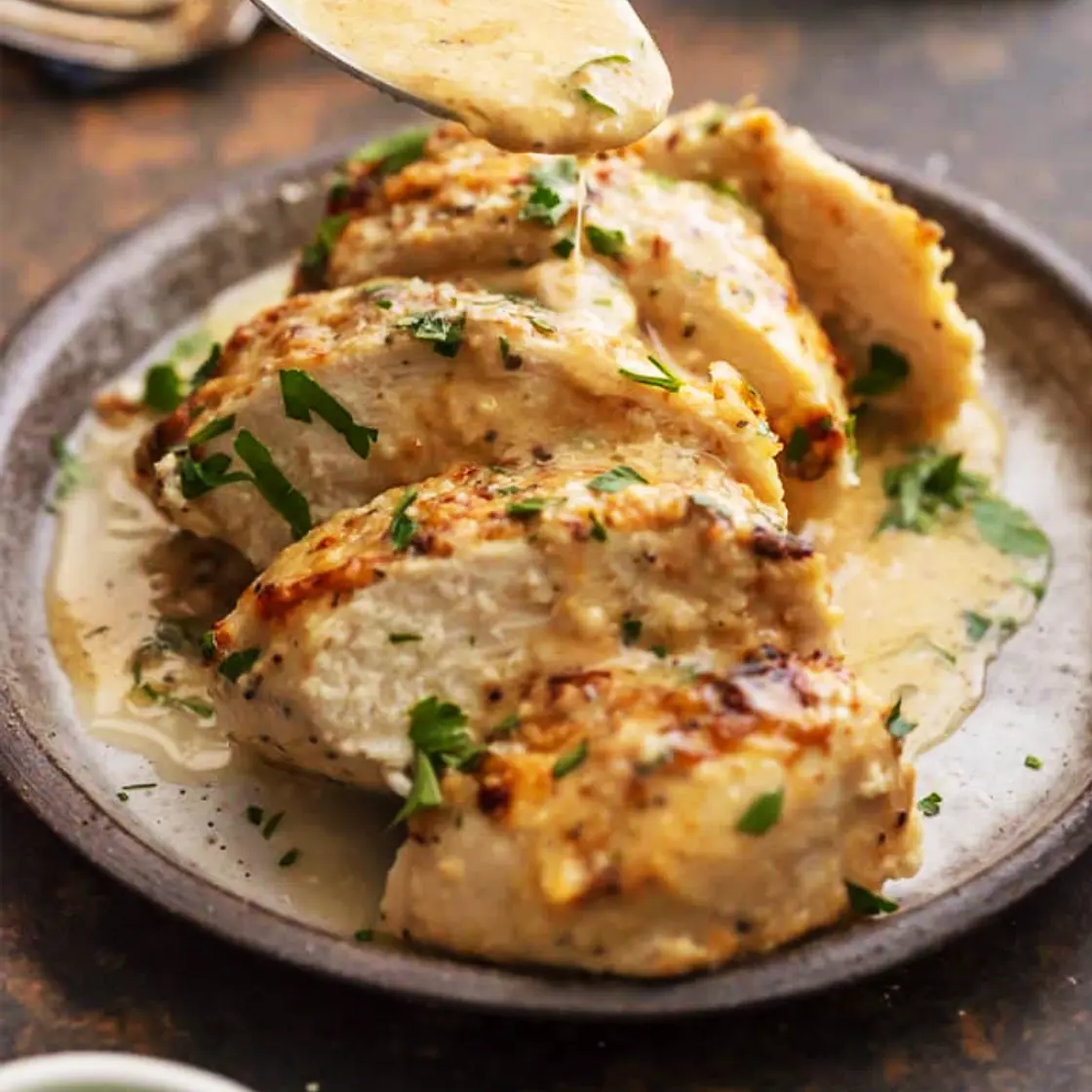 Baked Caesar Chicken Recipe