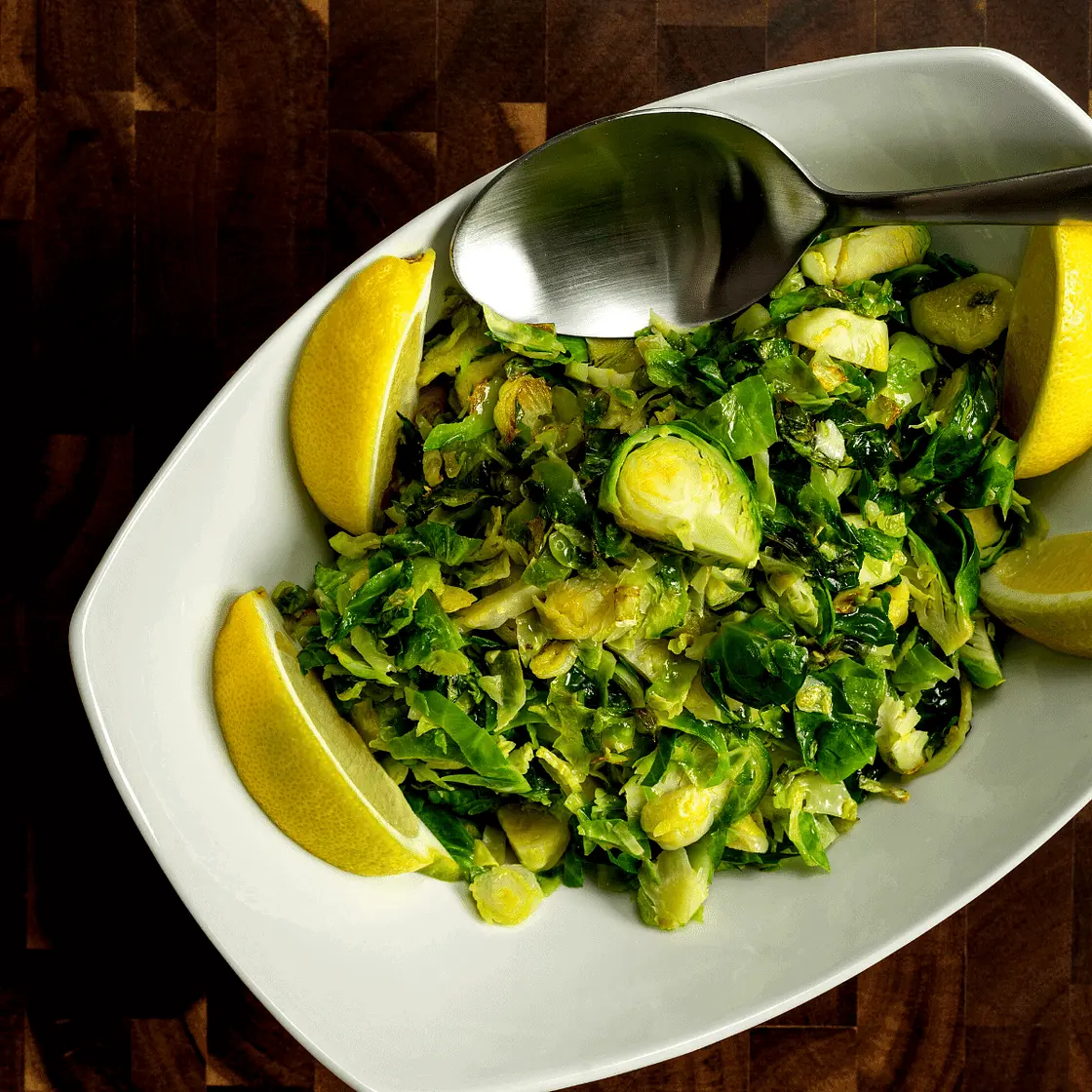 Air Fryer Shredded Brussels Sprouts