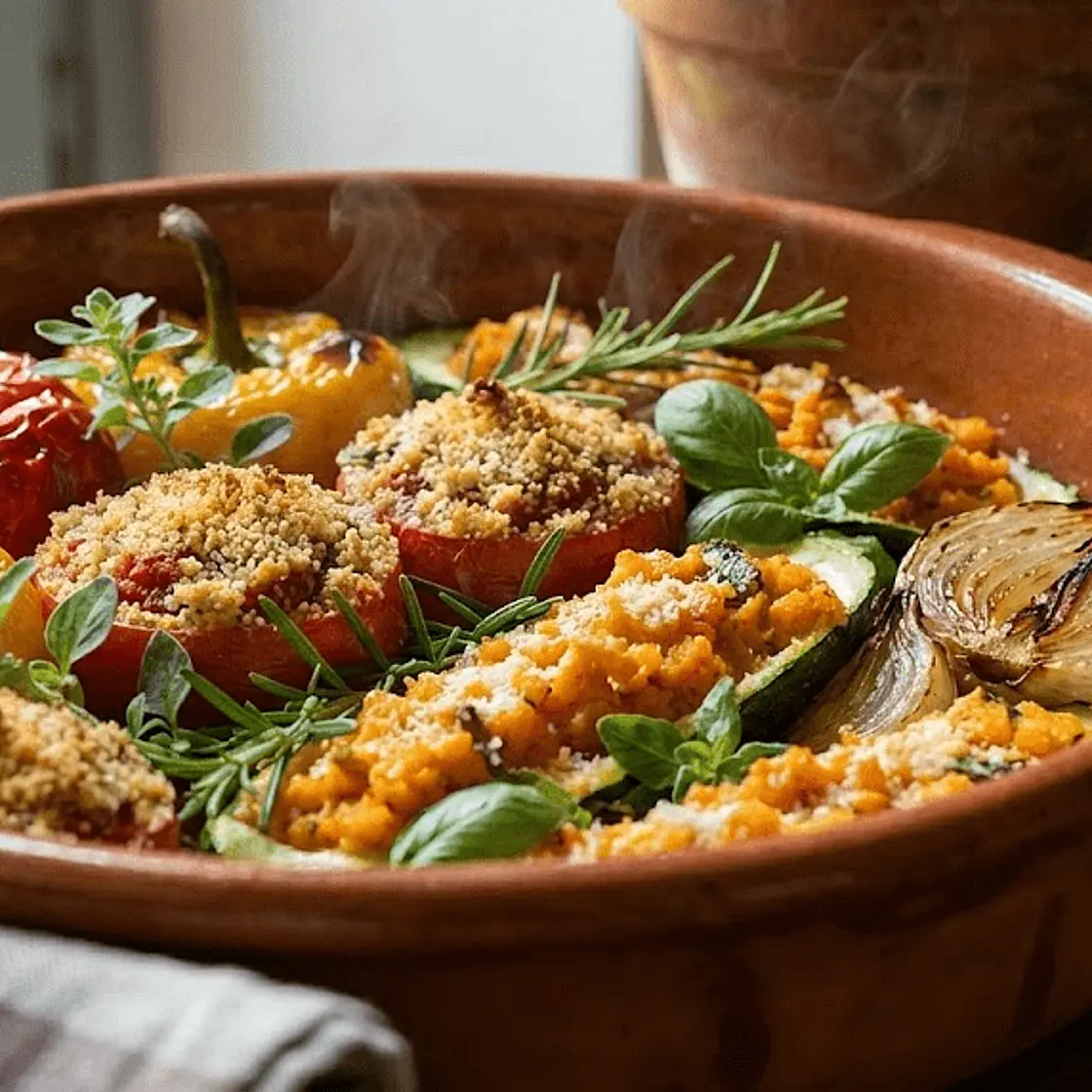 Ligurian Stuffed Vegetables