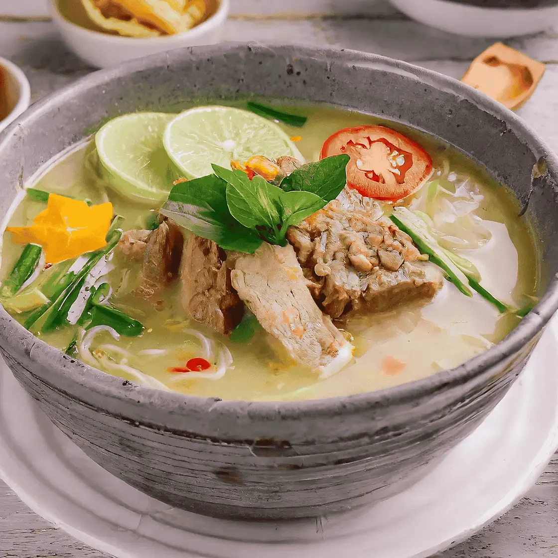 Indonesian Soto Betawi (Beef Soup)