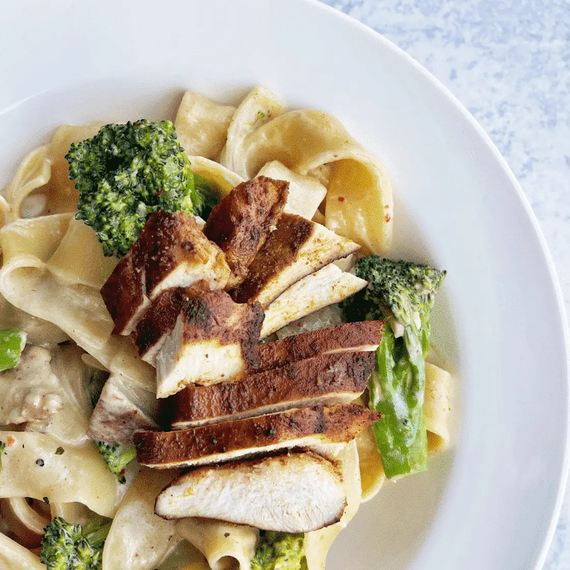 Chicken and Broccoli Alfredo