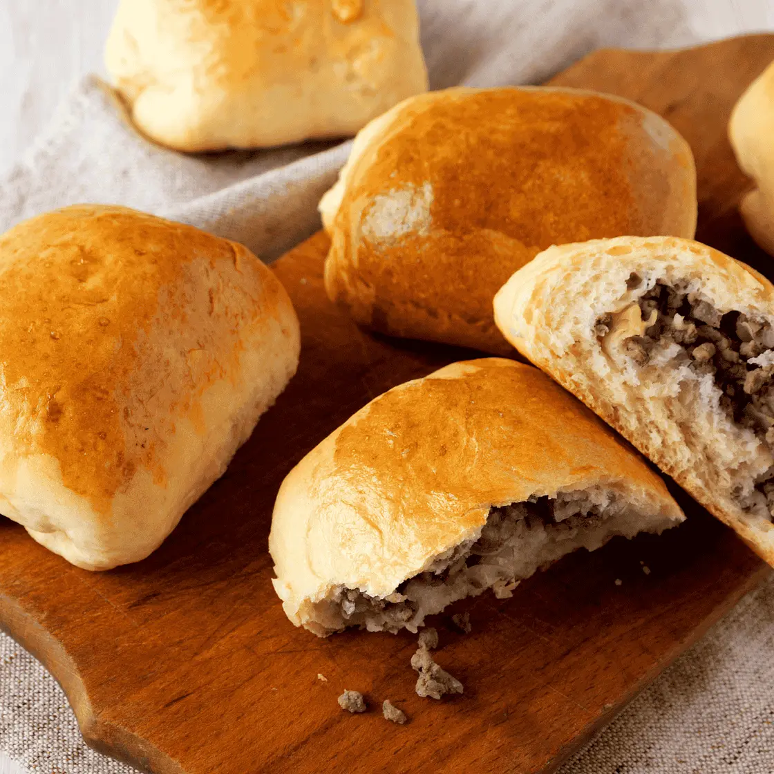 Russian Pirozhki (Stuffed Buns)