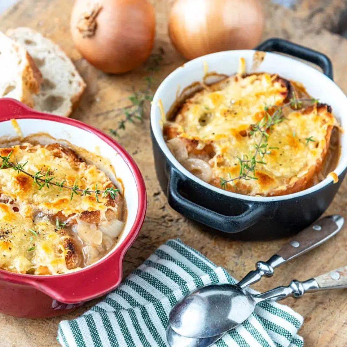 Französische Zwiebelsuppe