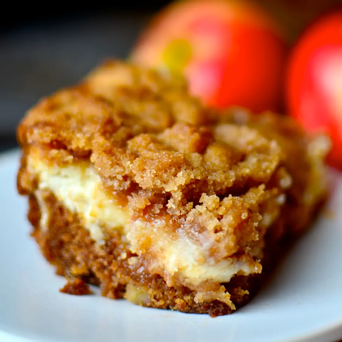 Cream Cheese Apple Coffee Cake