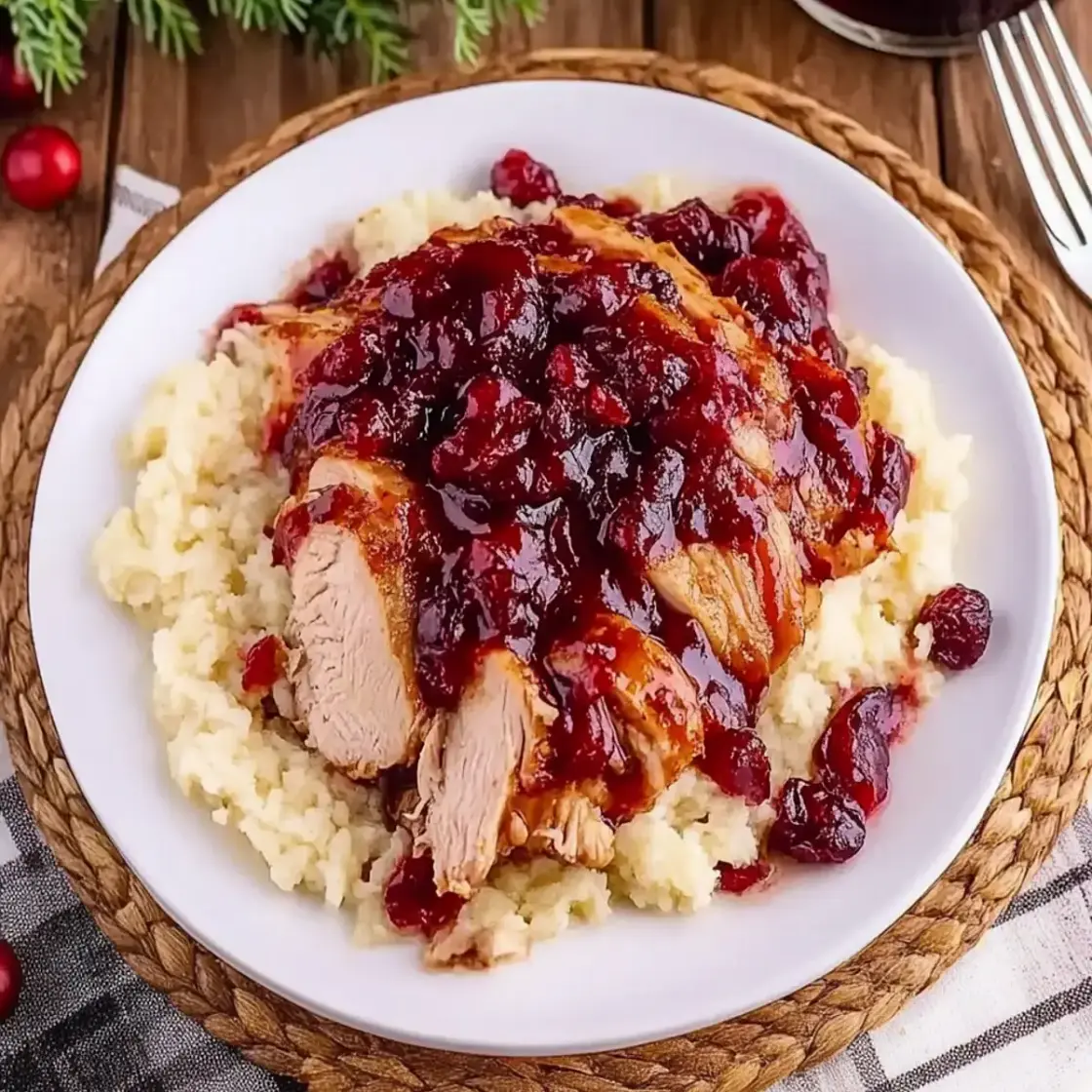 Savory Crock Pot Cranberry Pork Loin for Effortless Holiday Feasts