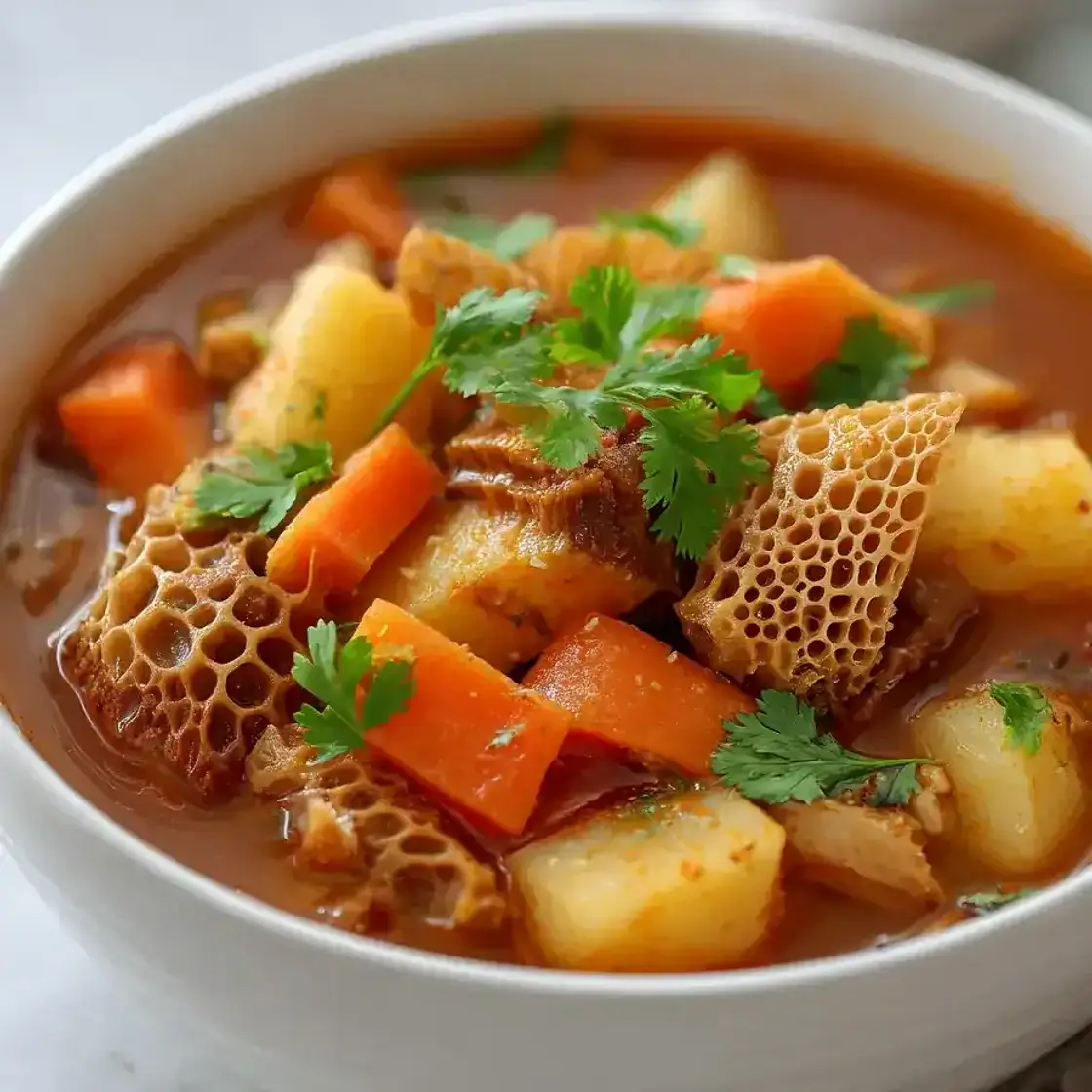 Mondongo Soup (Traditional Tripe Stew)