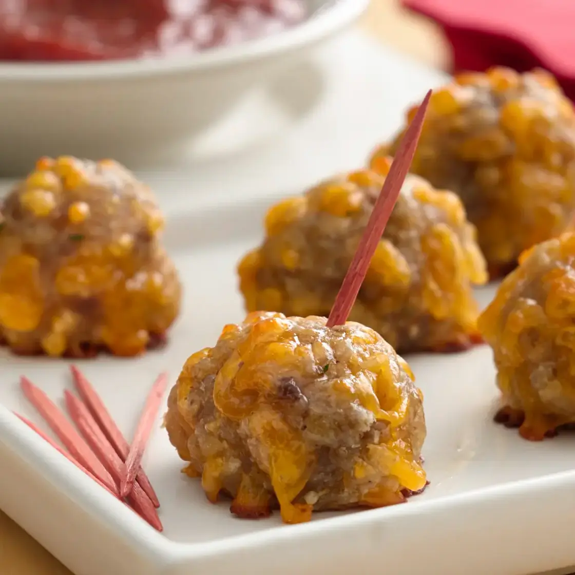 Sausage-Cheese Balls