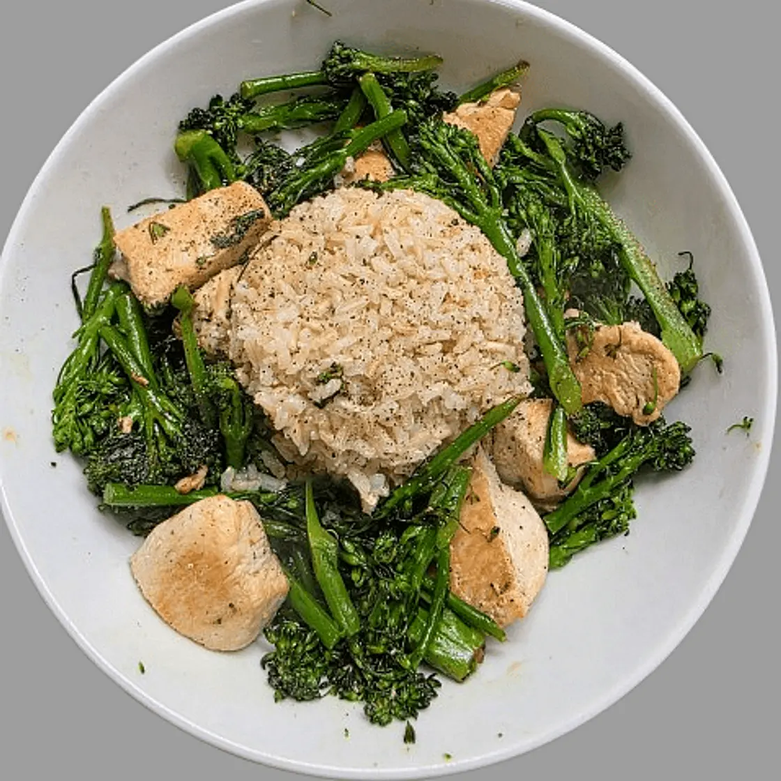 Chicken and Broccoli Stir-Fry Bowl