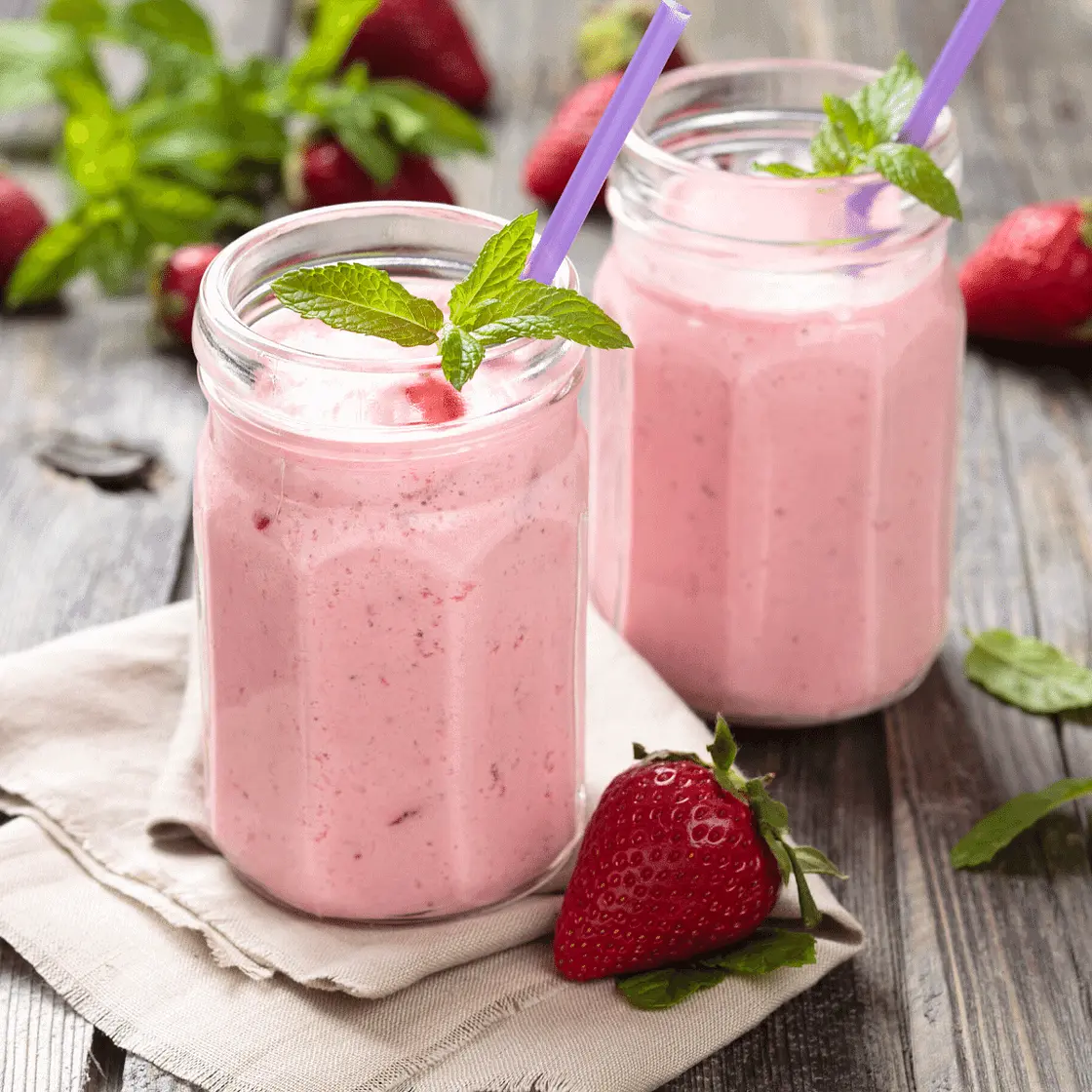 Keto Strawberry Shake