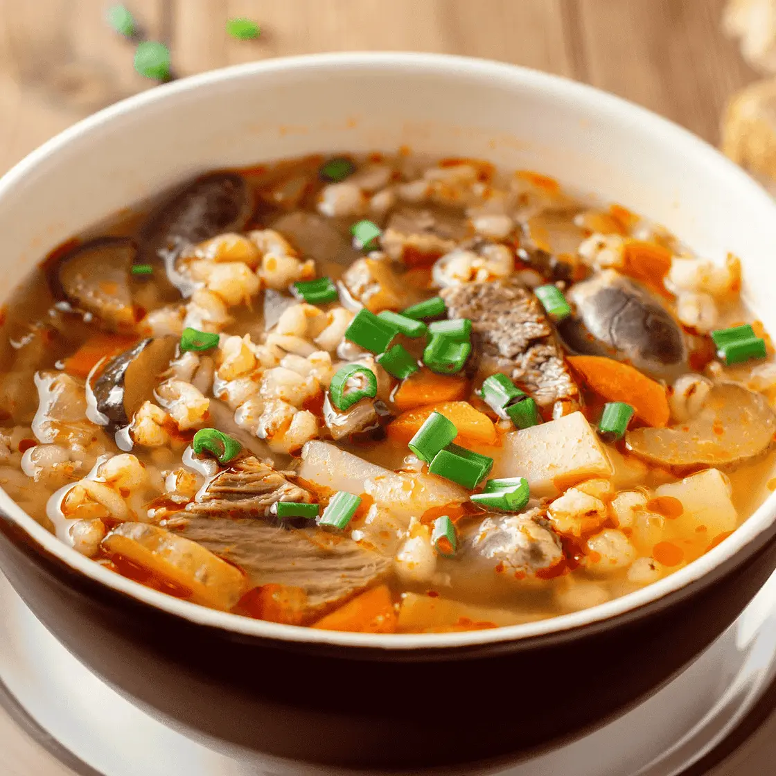 Russian Rassolnik (Pickle Soup)