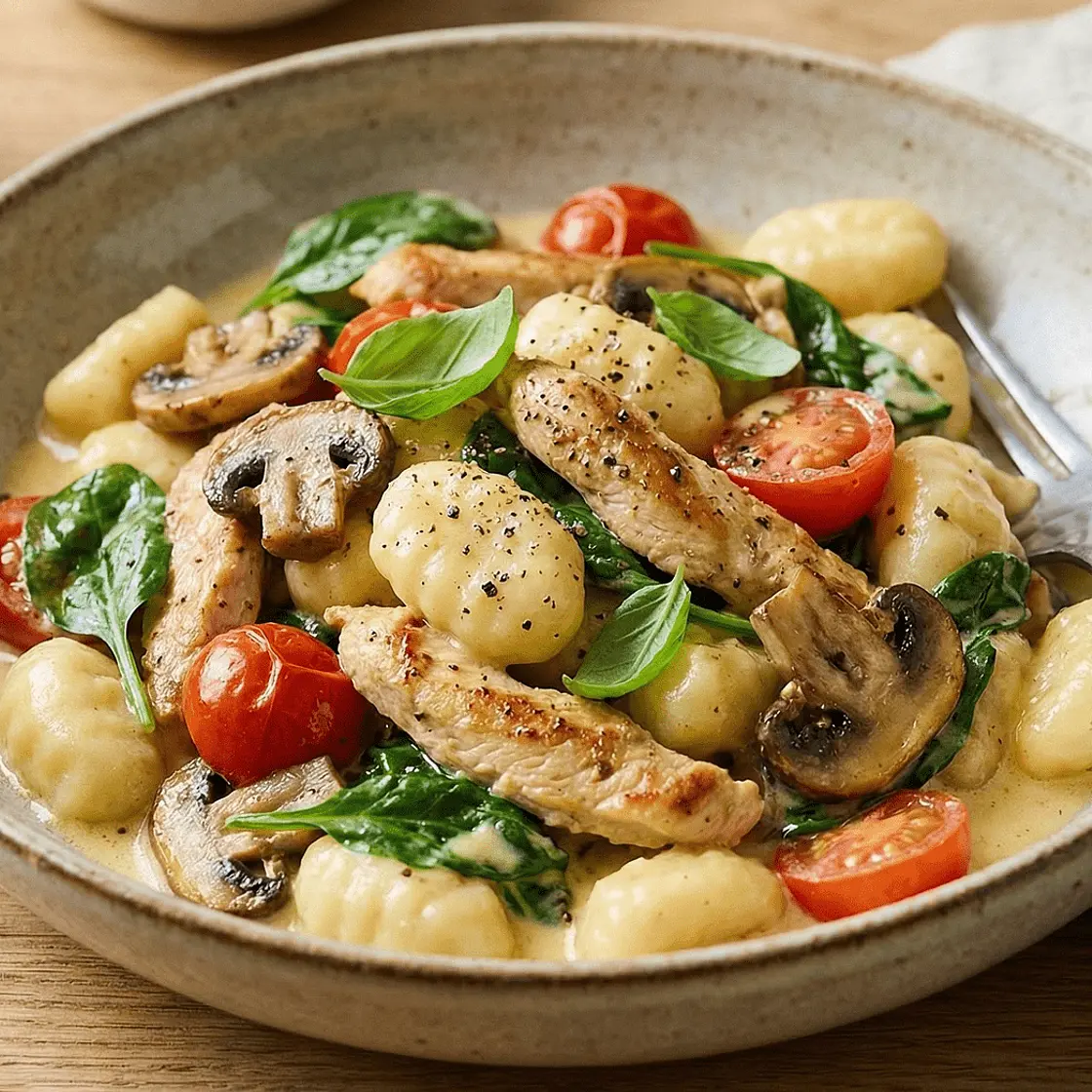 Cheesy Chicken Gnocchi