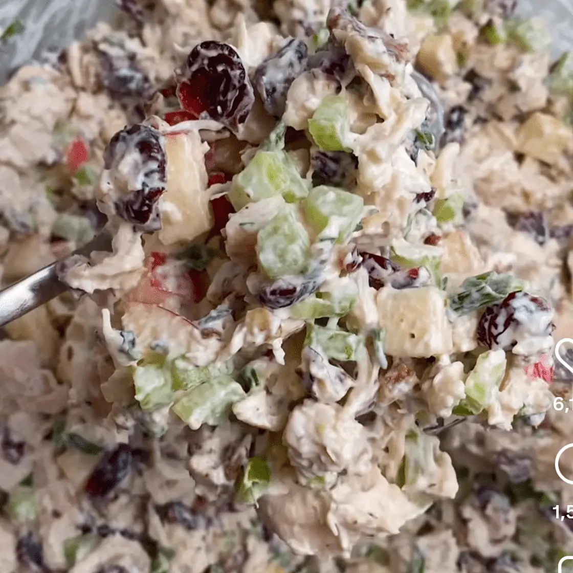 Chicken apple salad