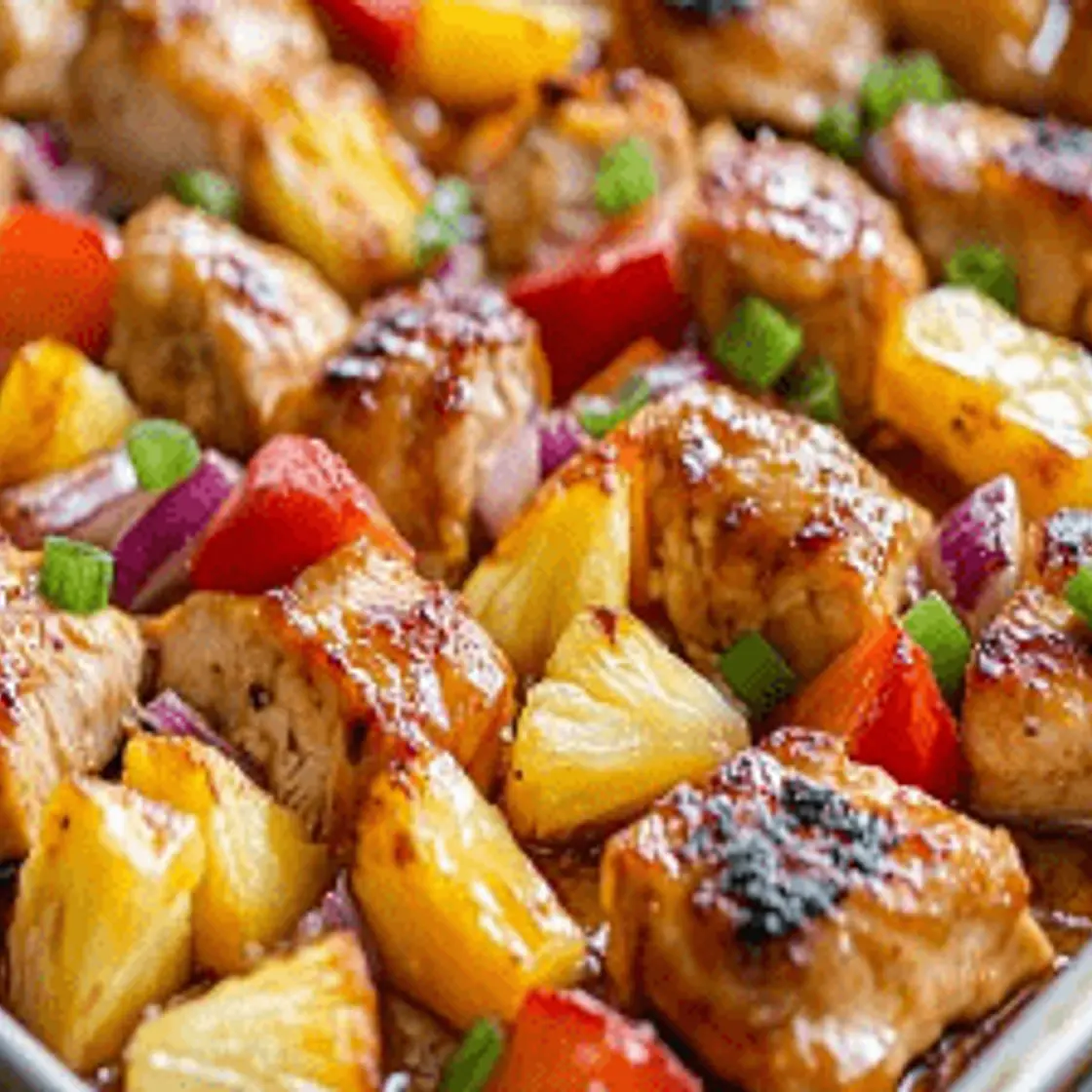 Hawaiian Chicken Sheet Pan