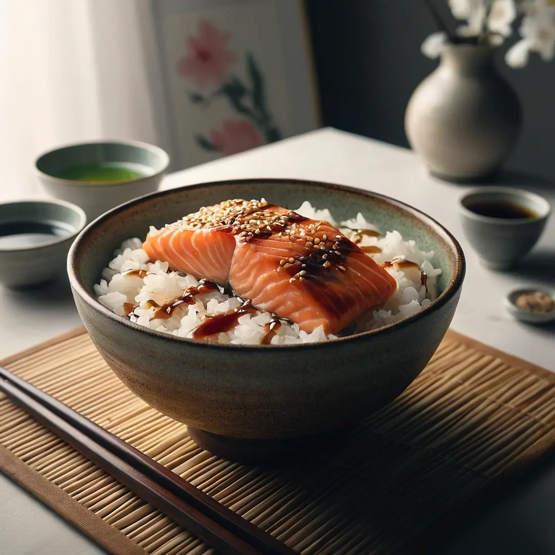 Salmon and Rice Bowl