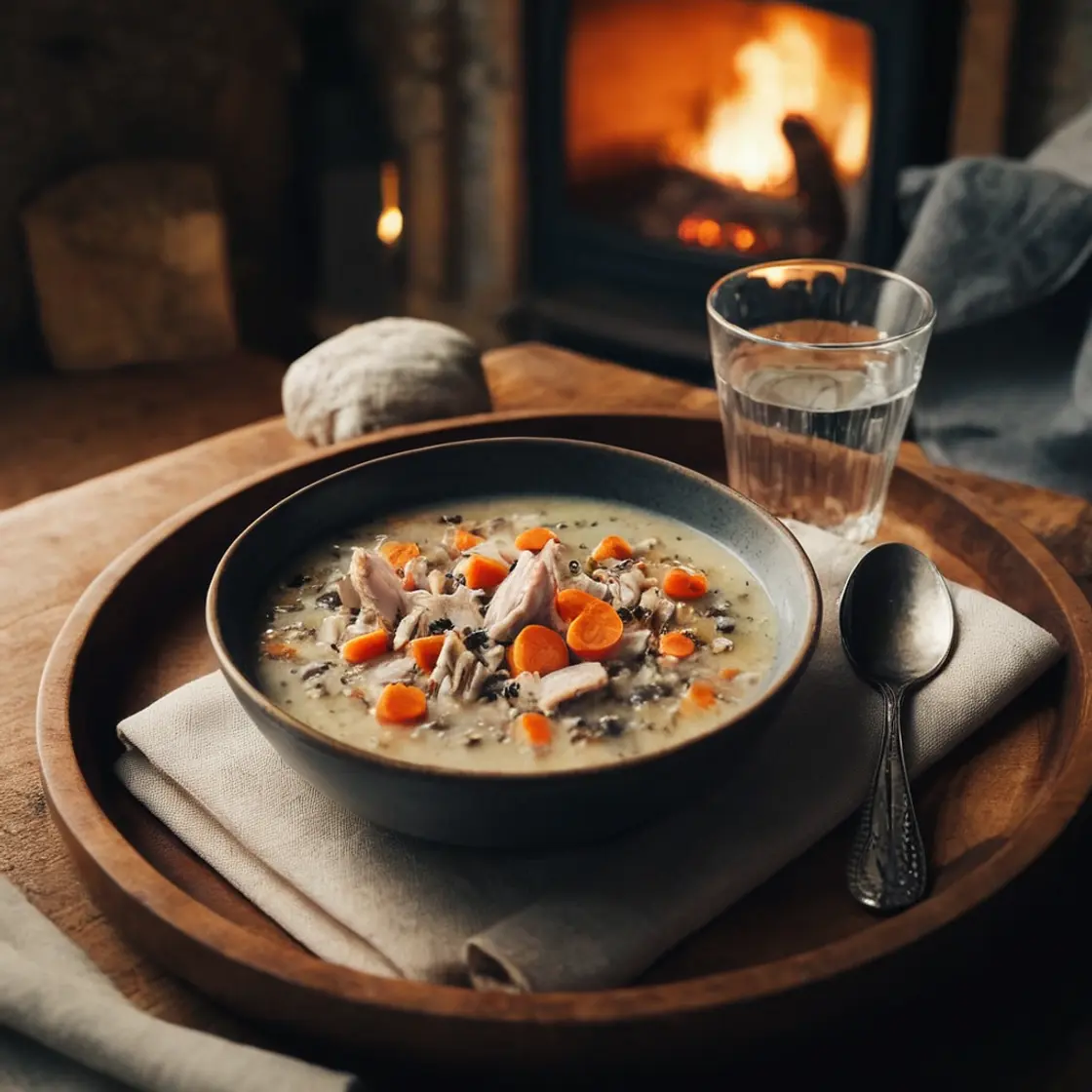 Glycine Chicken & Wild Rice Soup