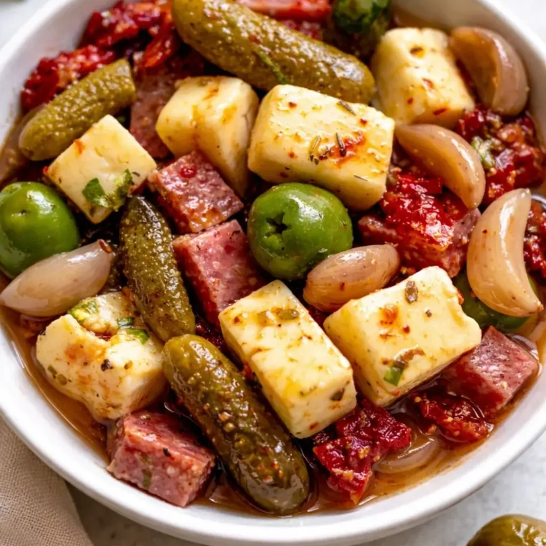 Easy Marinated Cheese Appetizer