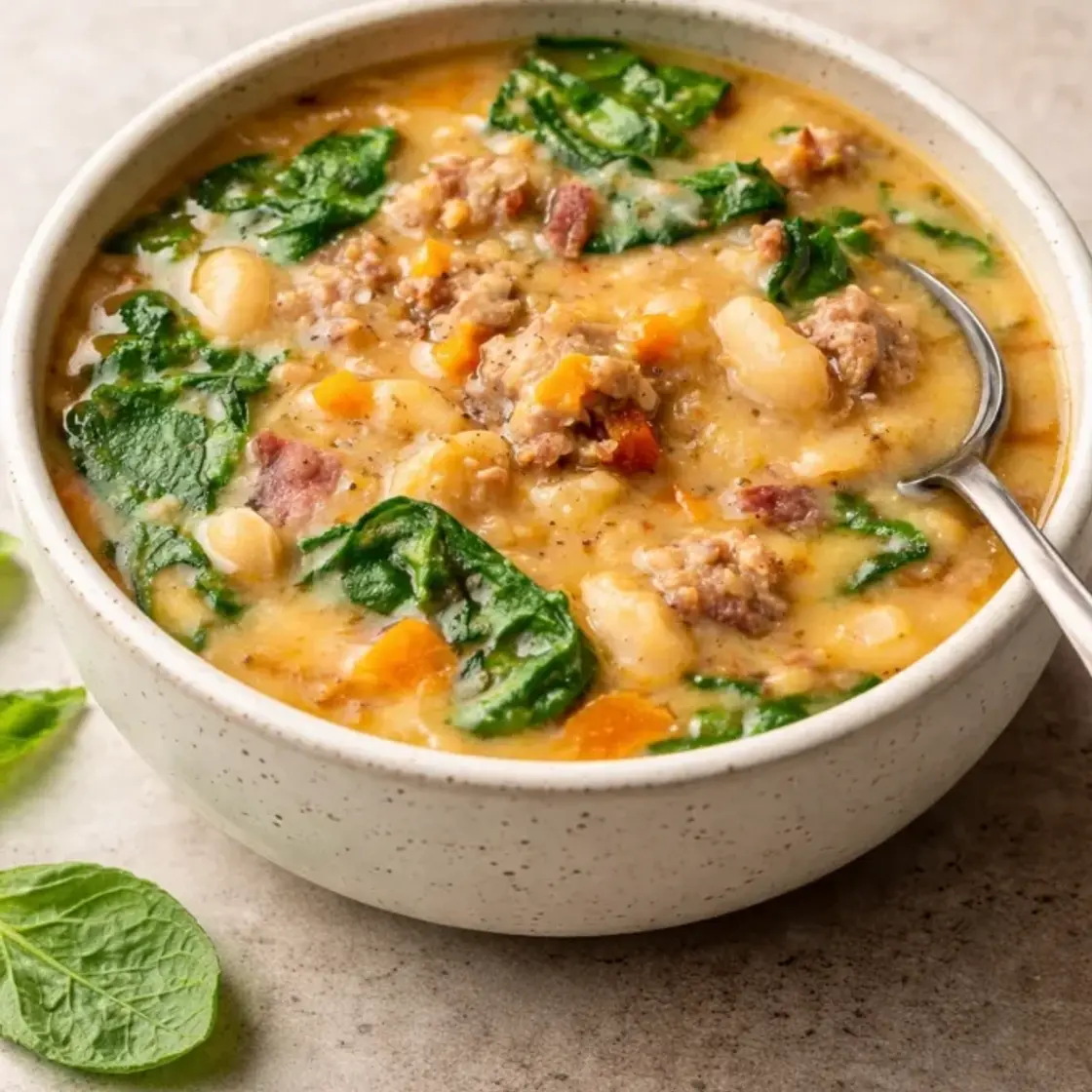 Italian Sausage White Bean Soup