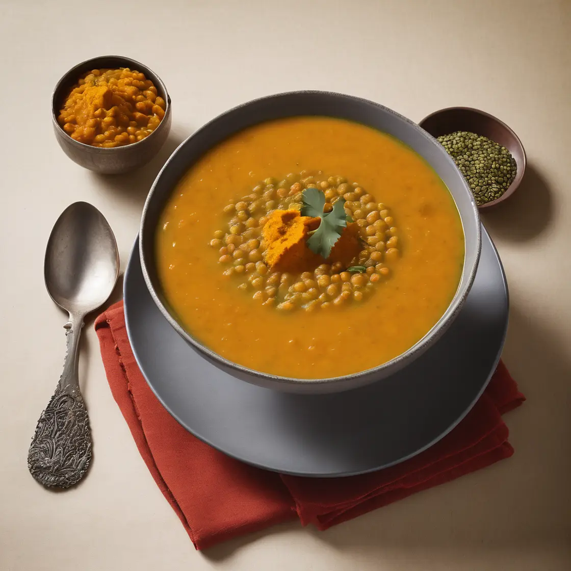 Lentil Soup with Turmeric