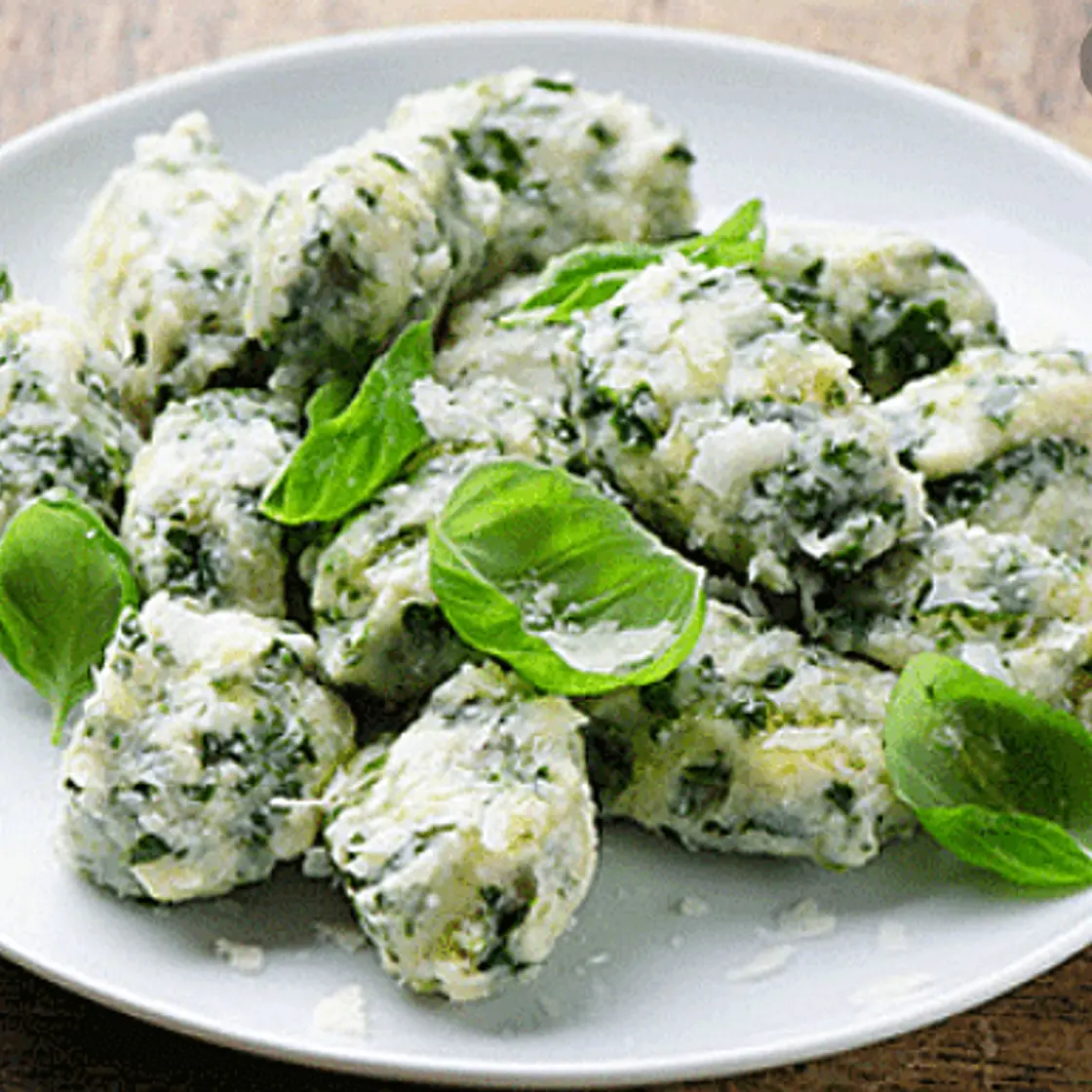 Malfatti - Spinat-Käse-Nocken